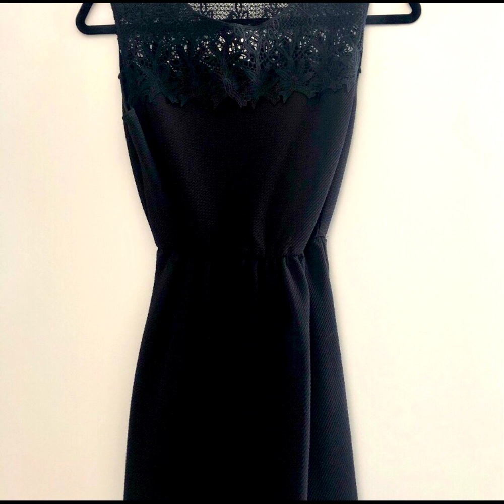 Little black dress. Length: short. Used